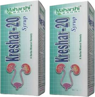 Maharshibadri Kreshar - 20 Syrup (pH normalizer balances the urinary flow) (100mlx2)