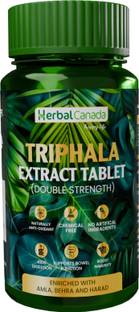 Herbal Canada Triphala Extract Tablets | Digestive Health & Detox Support Formula 120 Tablets