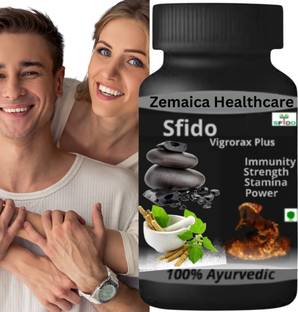 Zemaica Healthcare Sfido Vigrorax Plus, Energy Booster, capsule