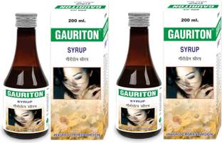 Gauriton Syrup-200 ml (Pack of 2)- Ayurvedic Uterine Tonic for Female health
