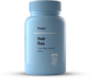 Traya Hair Ras Ayurvedic Herbs for Better Hair Quality & Nourishment-120 Tablets