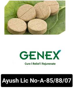 Genex Mulethi Extract Tablets Pack of 60 Tablets.