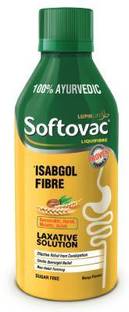 Softovac Isabgol Fibre Laxative Solution Mango Sugar Free 225ML