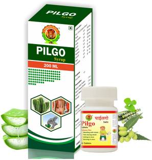 jagdamba herbal PILGO SYRUP 200 ML | PILGO TABLETS - DIGESTIVE WELLNESS COMBO