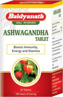 Baidyanath Ashwagandha Tablet- 60 Tablets