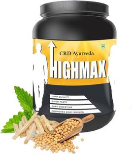 CRD Ayurveda Highmax - Height Increase Height Growth Supplement (500 Gms)-Banana