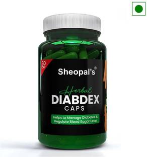 Sheopals Herbal Diabdex Capsule With Methi, Punernava To Help Manage Blood Sugar Level