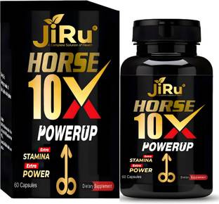 JiRu Horse 10× Poweup Capsule|Boost Stemina In 7 Days|100% Ayurvedic & Safe
