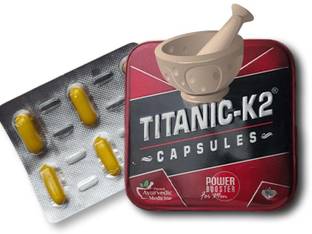 Aayatouch VHGH TITANIC K2 CAPSULE FOR MEN 6 capsules