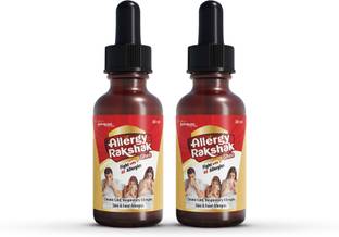 Dr.Satnam's Arogyam Ayurveda Allergy Rakshak Nasal Ghee Drops, Ayurvedic Ghee with Anu Tailum
