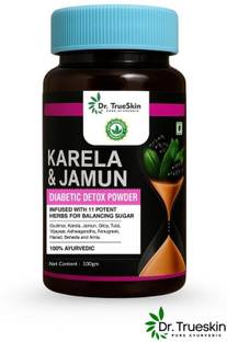 Dr.TrueSkin Karela Jamun Powder for Overall Body Wellness PGT