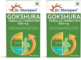 Dr. Morepen Gokshura Tablets For Men's Wellness | For Improved Desire & Drive