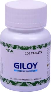 KEVA Giloy Tablet for Immunity and Skin (Pack of 1) 100 Tablets