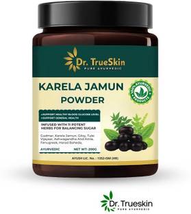 Dr.TrueSkin Karela Jamun Powder for Diabetes and Immunity Boost