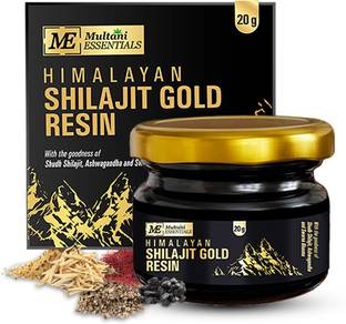 Multani Essentials Himalayan Shilajit Gold Resin | Boost Strength, Vigor & Vitality -