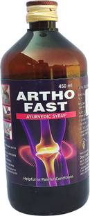DEE INDIA HERBALS Ayurvedic Artho Fast Syrup HelpFul In Painful Condition ( 450 ml ) Pack Of 1