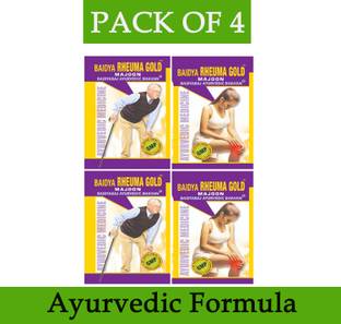 Baidyaraj Ayurvedic Bhavan RHEUMA GOLD MAJOON 200GM PACK OF-4