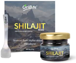Oribite Himalayan Shilajit Resin | Rich in Fulvic Acid for Strength Power and Stamina