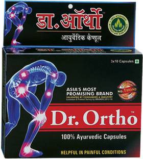 Dr. Ortho AYURVEDIC PAIN RELIEF CAPSULES 30 Caps (Pack of 1)