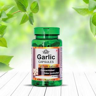 CIPZER Garlic Capsule(30 Caps)-Strengthen immune system,Maintain cholesterol level