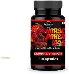 Horse Power Max Capsules Boost Energy and Drive with Plant Support X09