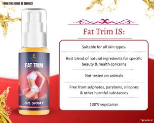 grinbizz Fat Trim Oil |Fat burning oil|Stretch Mark Removal|Fat Loss|Slimming Oil