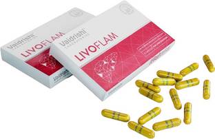 VAIDRISHI Ayurvedic Medicine for Liver Disorders - Pack of 6 Capsules