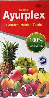 आयर्प्लेक्स Syrup 450 ml For General Health Tonic (Pack of 1)