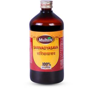 Multani Sarivadyasava Syrup | Blood Purifier, Reduces Acne, Pimples - 450ml