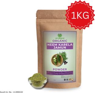 Tanyatrapt Neem Karela Jamun Powder for Healthy Blood Sugar Support (1Kg)