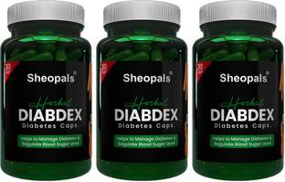 Sheopals Herbal Diabdex Capsule With Methi, Punernava To Help Manage Blood Sugar Level