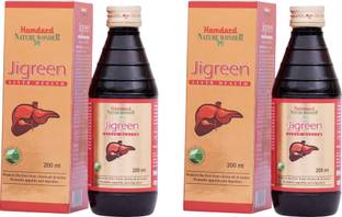 Hamdard Jigreen Syrup |200ml|Promotes Liver Health, Increases Metabolism|Pack of 2