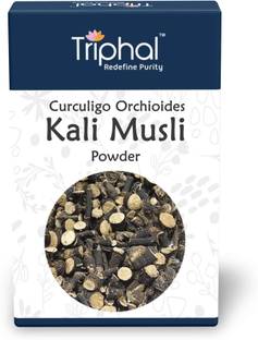 Triphal Kali Musli Churna - Black Moosli Powder | 100% Natural and Pure