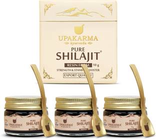 UPAKARMA Pure Shilajit Resin to Boost Performance, Power, Strength, Stamina & Endurance