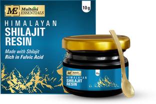 Multani Essentials Himalayan Shilajit Resin | Boost Strength, Vigor & Vitality -
