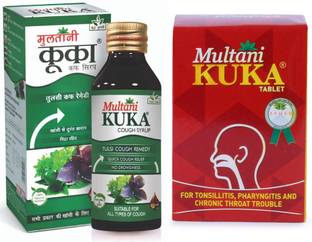 Multani Kuka Tablet & Kuka Cough Syrup Combo - (100ml + 100 Tab)