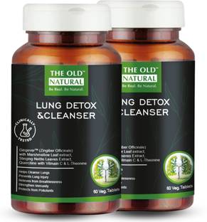 The Old Natural Lung Detox - Smokers & Pollution I Clinically Proven Formula For Lung Cleansing