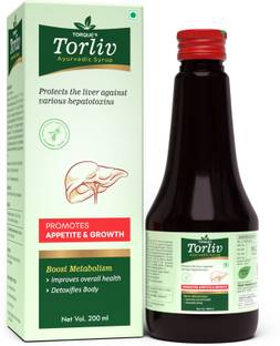 Torliv Ayurvedic Healthy Liver Tonic - 200ml | Ayurvedic Body Detox Syrup