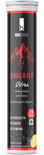 BigKnob B Shilajit Extraa Ashwagandha Musli Strength Power Stamina Effervescents Tablets
