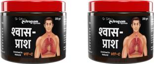 Dr.Satnam's Arogyam Ayurveda Shwas Prash For Respiratory Allergies (Bronchitis,Cough, Asthma)