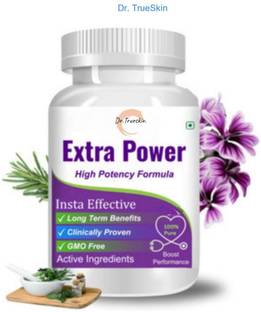 Dr.TrueSkin Extra Power Capsules For Men's Natural Power and Endurance