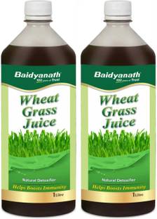 Baidyanath Wheatgrass Juice 1 L ( Pack of 2) – Natural Detoxifier