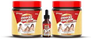 Dr.Satnam's Arogyam Ayurveda Pack Of 2 Allergy Raskshak Avaleha & Ghee Combo