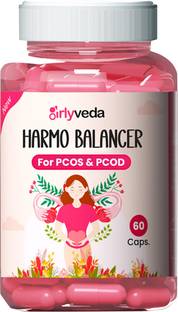 Girlyveda Harmo Balancer | PCOS, PCOD Relief, Hormonal Balance, and Ease Period Cramps