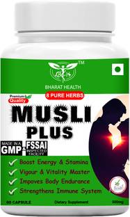 BHARAT HEALTH Musli Plus Capsule For Immunity, Strength and P0WER