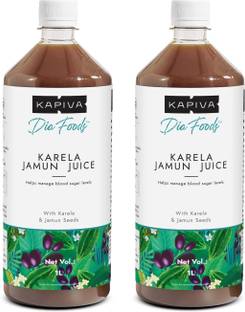Kapiva Karela Jamun Juice| Controls Blood Sugar | Low Glycemic Index