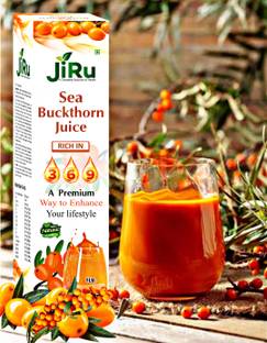 JiRu Sea Buckthorn Juice | Rich in Omega 3, 6, 7, 9 & Vitamin C