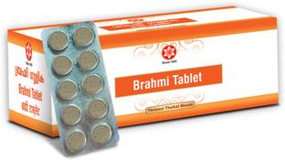 ASHTAVAIDYAN THRISSUR THAIKAT MOOSS S N A Brahmi Tablet (500 mg) - To boost up memory power