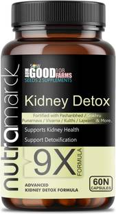 NUTRAMARCK Kidney Detox 9X Capsules | Supports Kidney Health & Detoxification