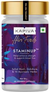 Kapiva Testo Capsules - Increase Stamina and Performance with 19 Potent Herbs